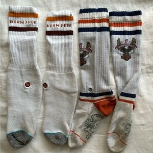 Men's Stance Socks Harley Davidson & BORN FREE